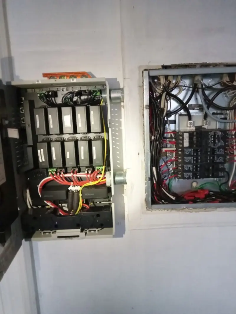 Electrical panel upgrade completed for Indoor Lighting Installation in Port Chester